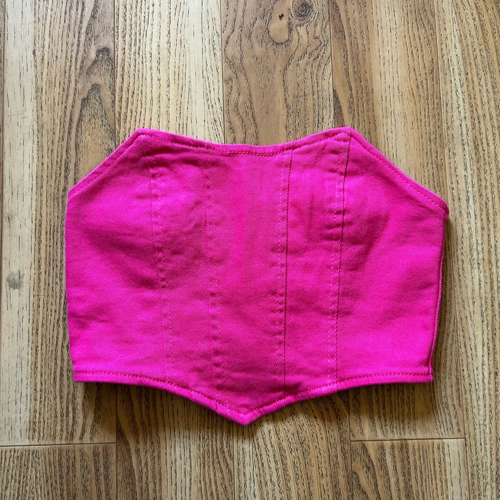 Adiktd Fuchsia Crop Top